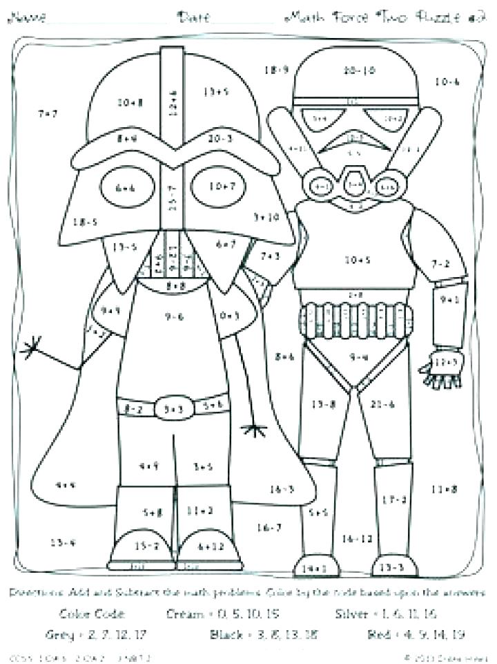 720x961 Halloween Math Coloring Sheets 2nd Grade Kids Coloring