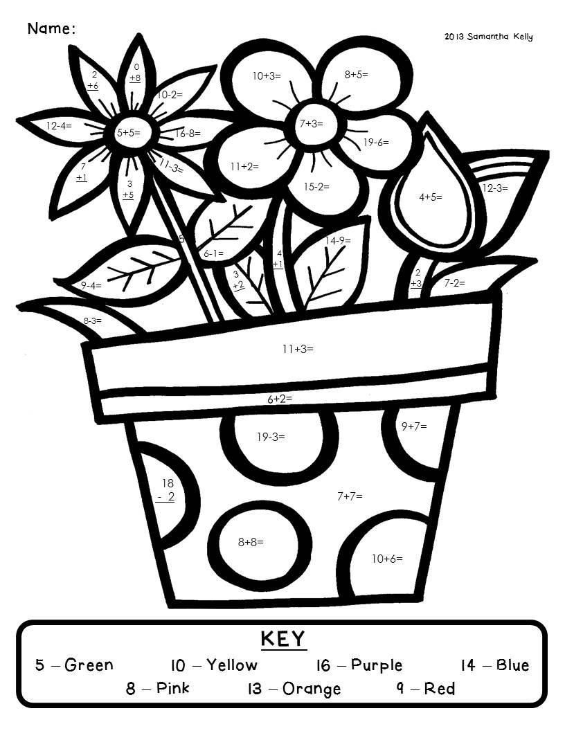 816x1056 Innovative Math Coloring Pages For 2nd Grade A 8465 Unknown