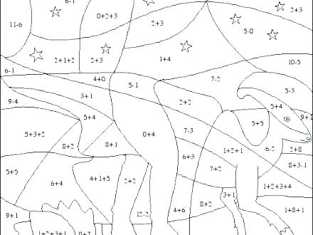 440x330 Math Coloring Pages 2nd Grade