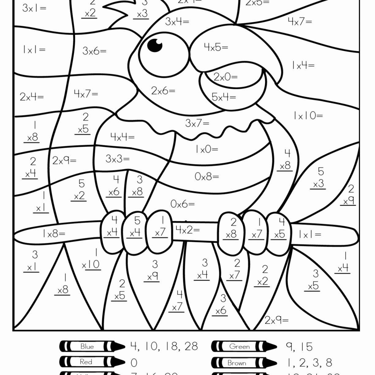 1224x1224 2nd Grade Sight Word Coloringes Math Printable Second Halloween