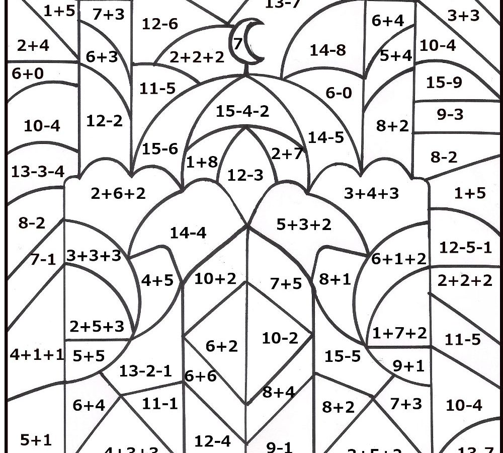 1000x900 Outstanding Mathoring Pages Santa New Grade Appealing Free Sheets