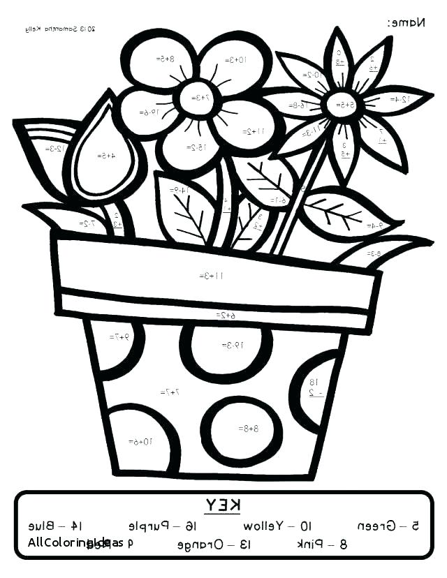 640x828 Math Fact Coloring Worksheets Kids Coloring Math Coloring Sheets
