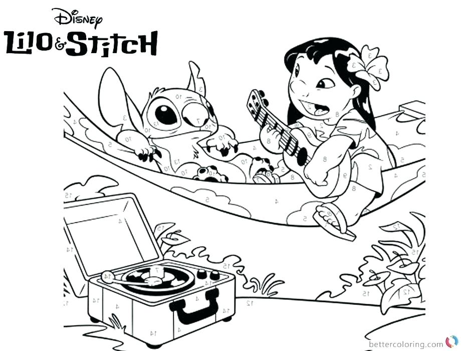 920x700 Lilo And Stitch Coloring Page Free Printable Lilo And Stitch