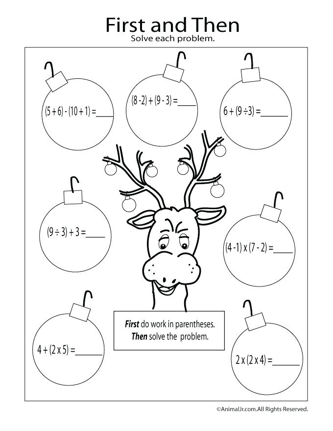 680x880 Christmas Math Coloring Pages Trace The Letters Worksheet 2 Free