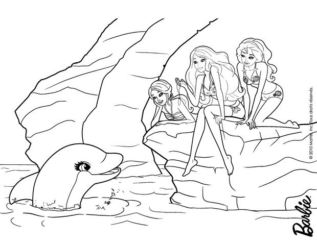 620x480 Barbie In A Mermaid Tale Coloring Pages 61 Online Mattel Dolls