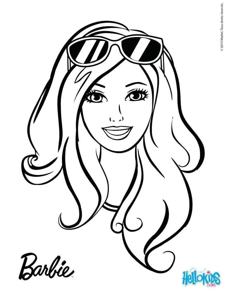 736x951 Mattel Coloring Pages Barbie Printable Coloring Pages Print