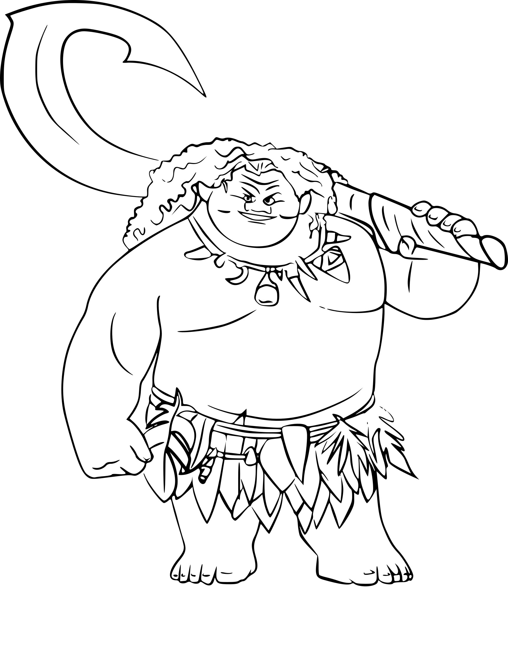 Maui Coloring Pages