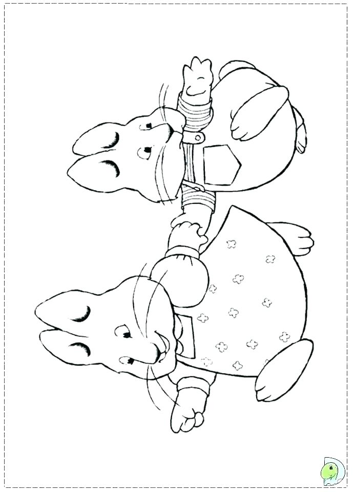 691x960 Ruby Coloring Pages Plant Coloring Pages Max And Ruby Coloring