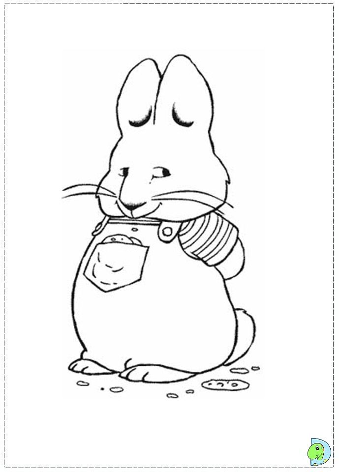 691x960 Best Max And Ruby Coloring Pages Free