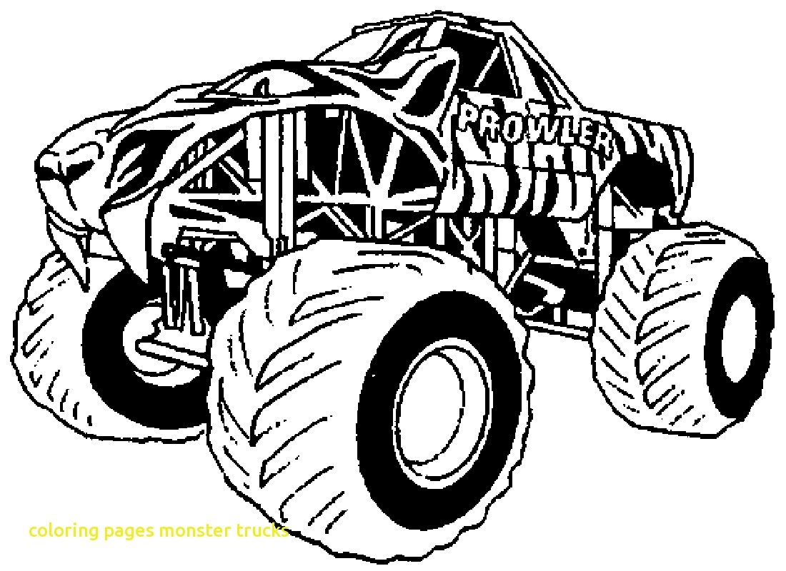 1100x800 Monster Truck Coloring Pages Max D 1 Trucks