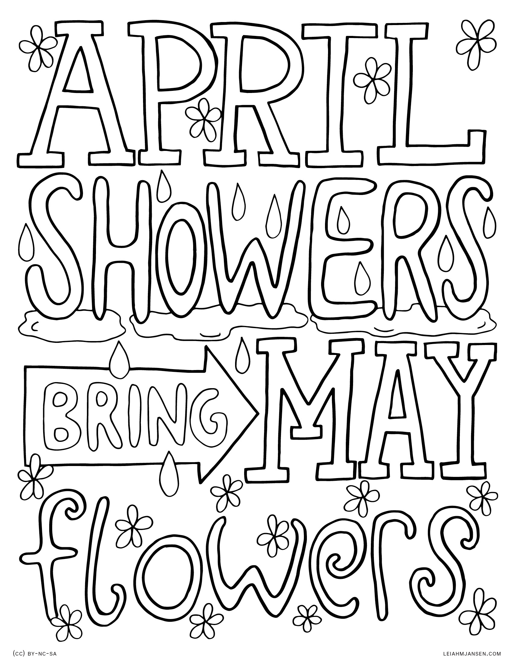 1700x2200 May Coloring Pages To Print 2