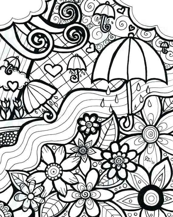 570x713 May Coloring Pages Printable Flowers Online For Easter