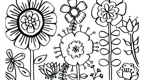 500x280 Free Printable Coloring Sheets For Spring Spring Printable