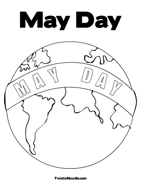 468x605 May Coloring Pages