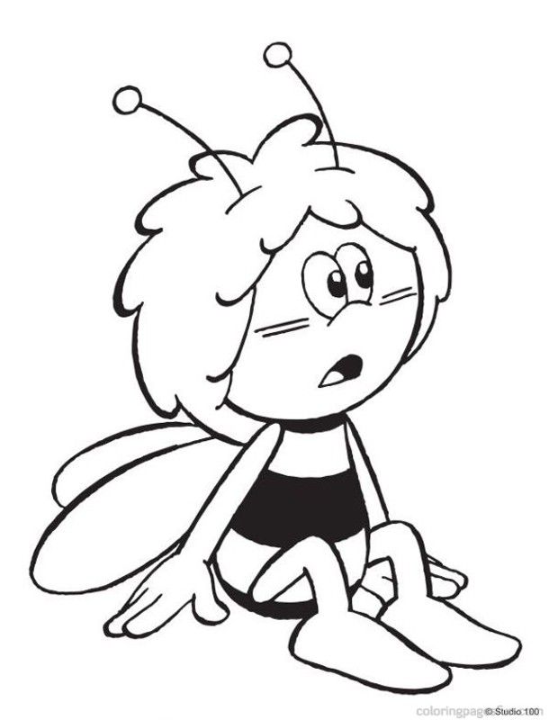 610x800 Maya The Bee Coloring Pages 27 Free Printable Coloring Pages