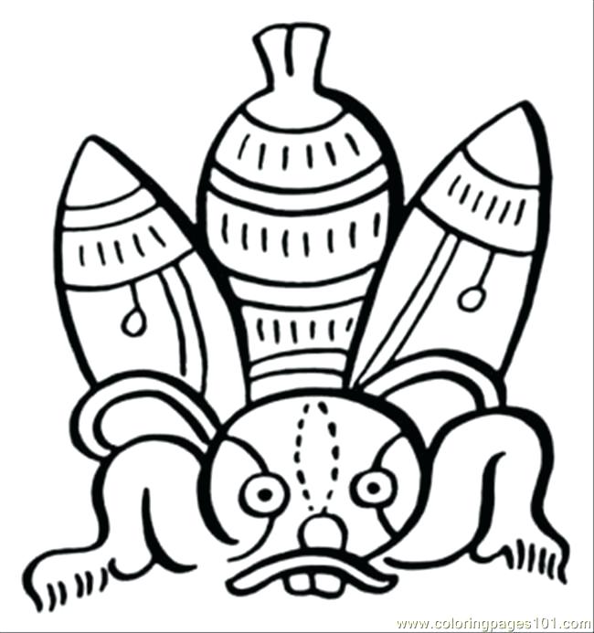 650x693 Mayan Coloring Pages 8 Images Of Coloring Pages Coloring Pages