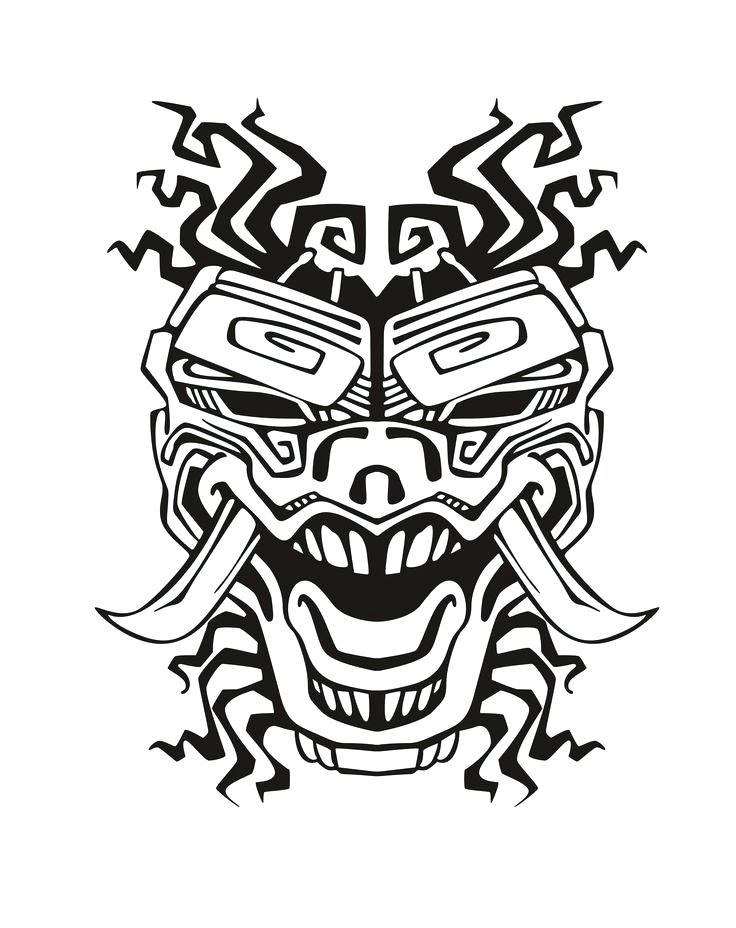 736x928 Mayan Coloring Pages Mayan Calendar Coloring Page Printable