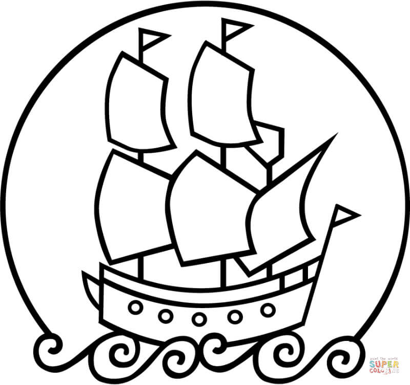 800x751 Astonishing Ideas Mayflower Coloring Page The Ship Free Printable