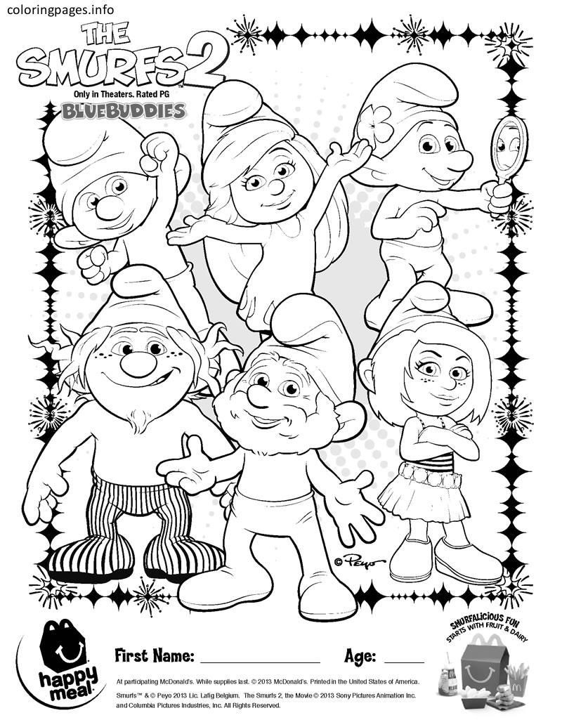 800x1035 Mcdonalds Coloring Pages