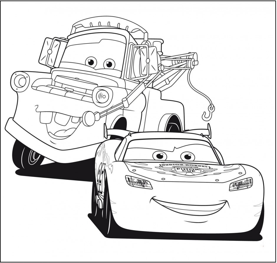 940x891 Free Printable Lightning Mcqueen Coloring Pages For Kids
