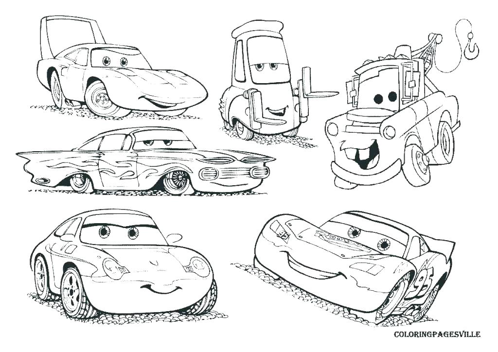 1024x724 Lightning Mcqueen Coloring Page Mater Coloring Pages Stock