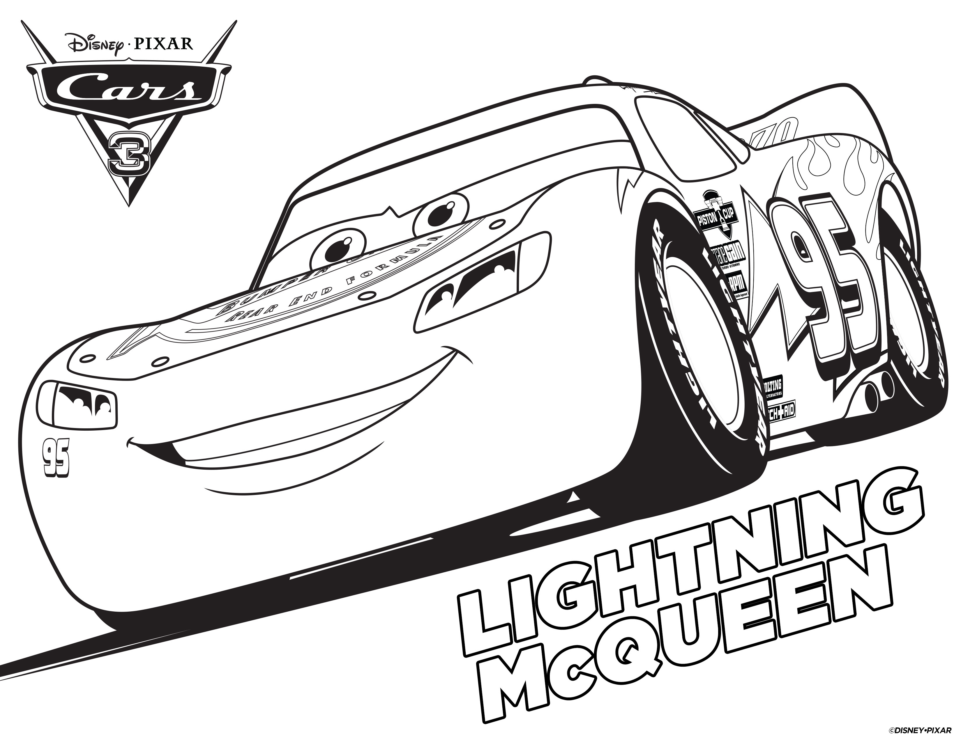 3300x2550 Cars 3 Coloring Pages Free Printable Sheets For Of Lightning