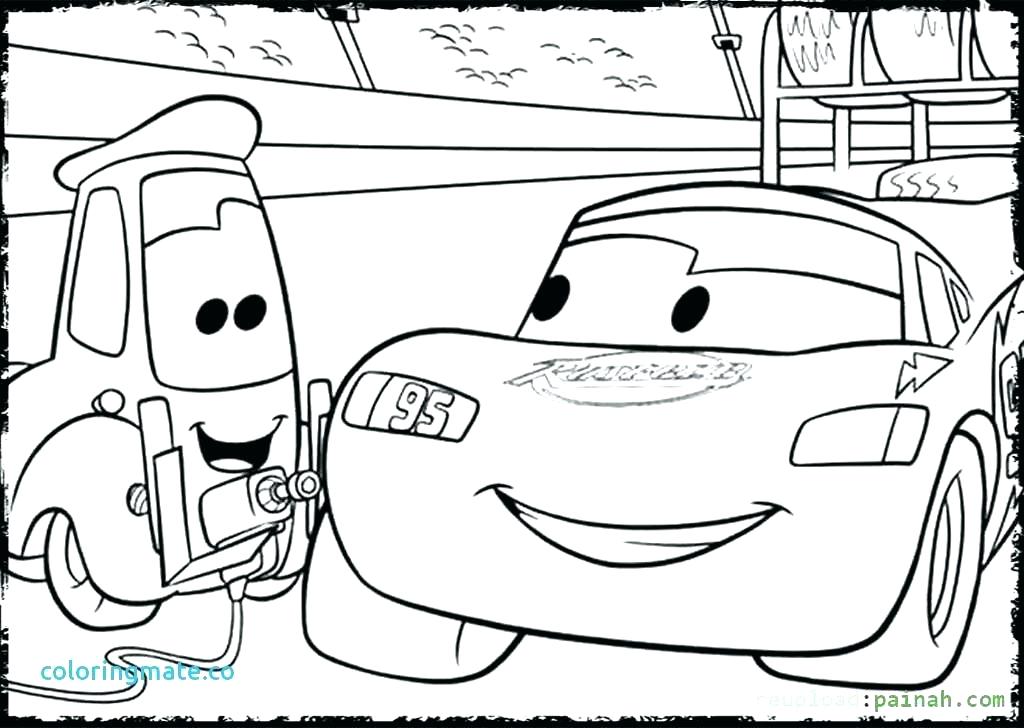1024x728 Mcqueen Coloring Pages Printable