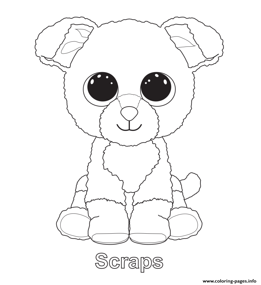 878x960 Fresh Print Scraps Beanie Boo Coloring Pages Free Coloring Pages