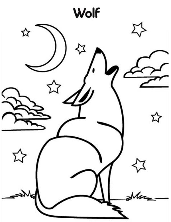 600x776 Wolf Coloring Picture Clip And Color Part Two Wolf