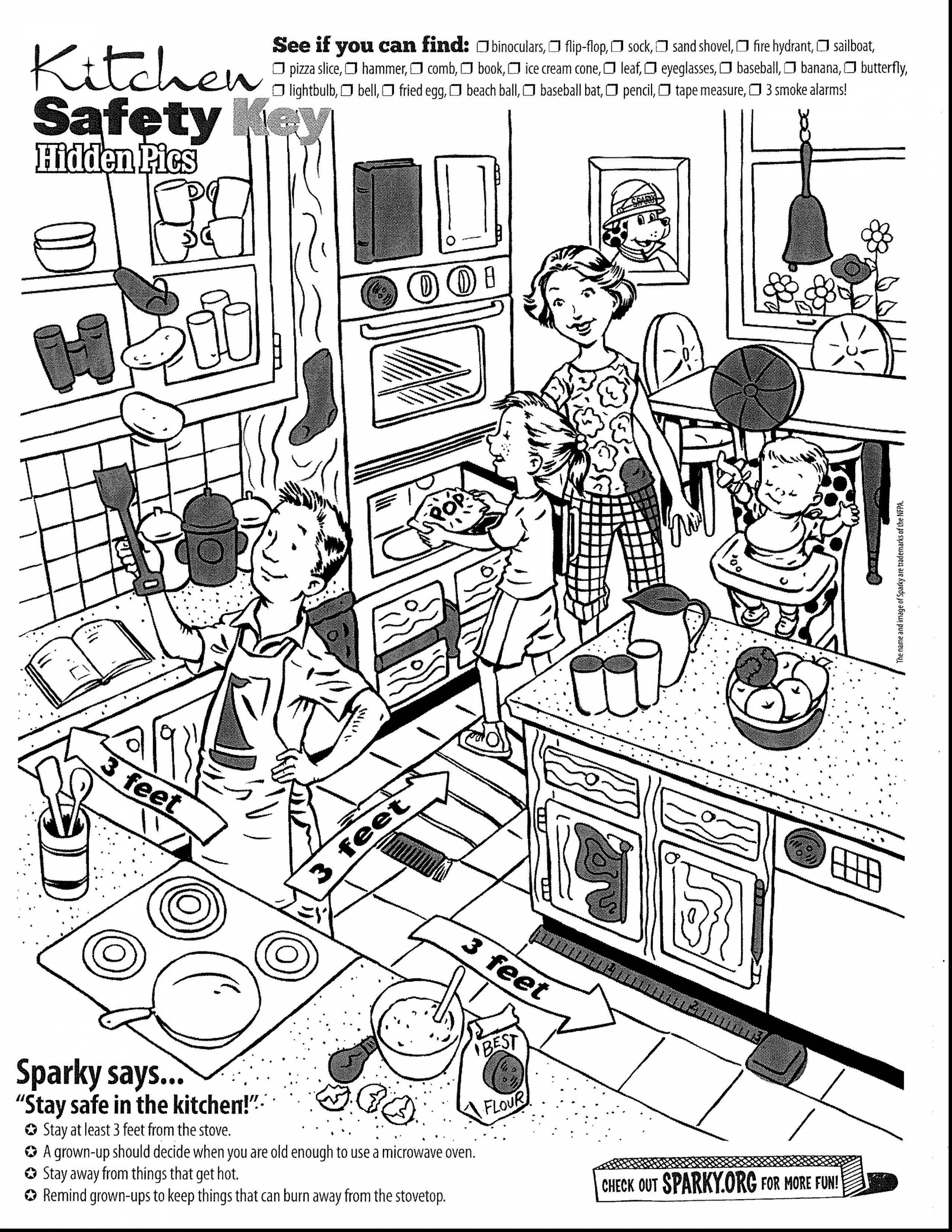 2805x3630 Kids In The Kitchen Coloring Pages For Kids Lovely Spectacular