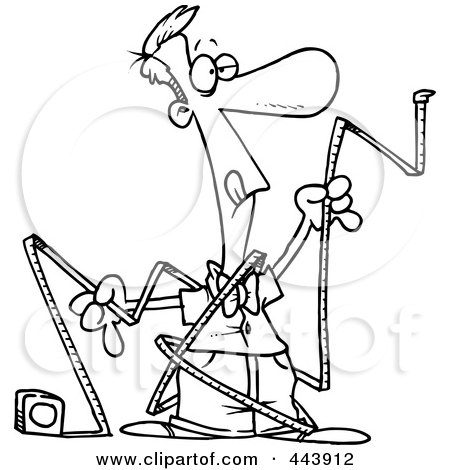 450x470 Royalty Free (Rf) Clip Art Illustration Of A Cartoon Black