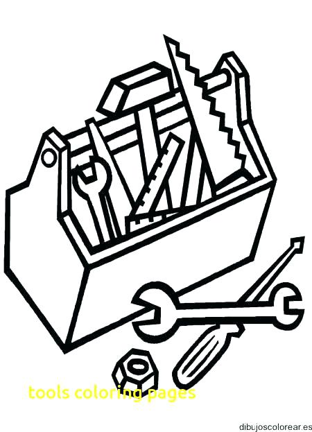 450x623 Tool Coloring Pages Tools Coloring Pages With Tool Coloring Pages
