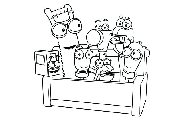 600x424 Coloring Pages Of Tools Coloring Pages Of Tools Free Teaching Tool