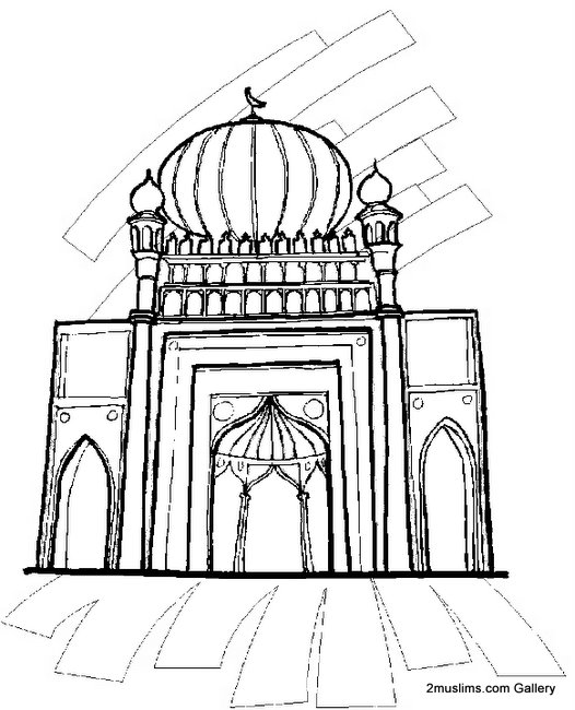 Mecca Coloring Pages