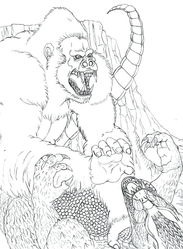 600x817 Godzilla Coloring Pages Coloring Pages Complete Coloring Pages