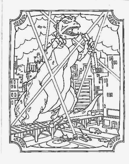 446x565 Mechagodzilla Coloring Pages ~ Best Ideas For Printable