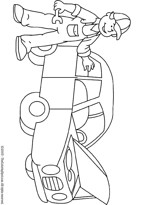 540x720 Car Mechanic Audio Stories For Kids Amp Free Coloring Pages