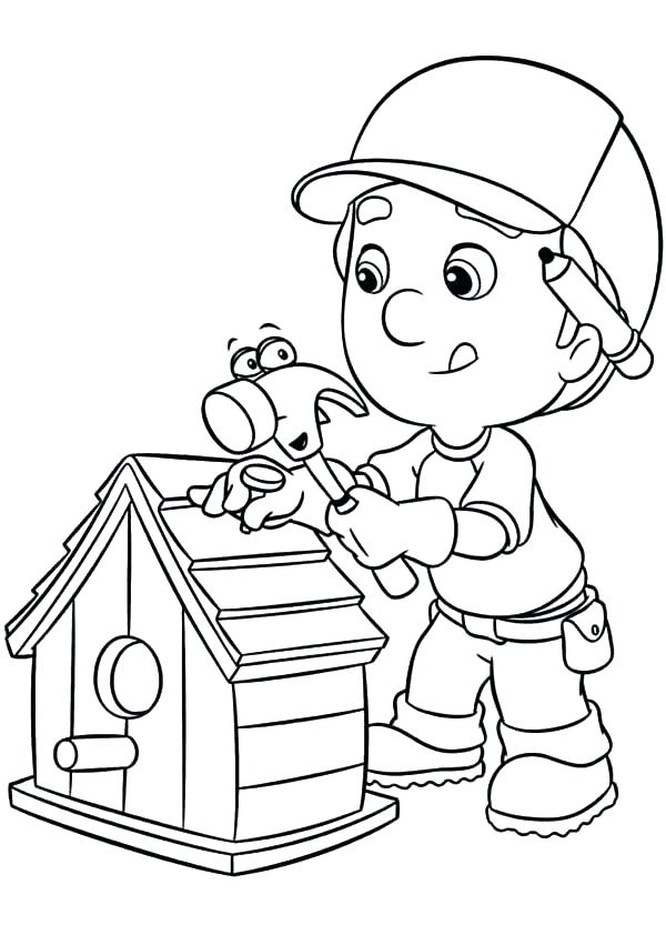 600x833 Mechanic Coloring Pages