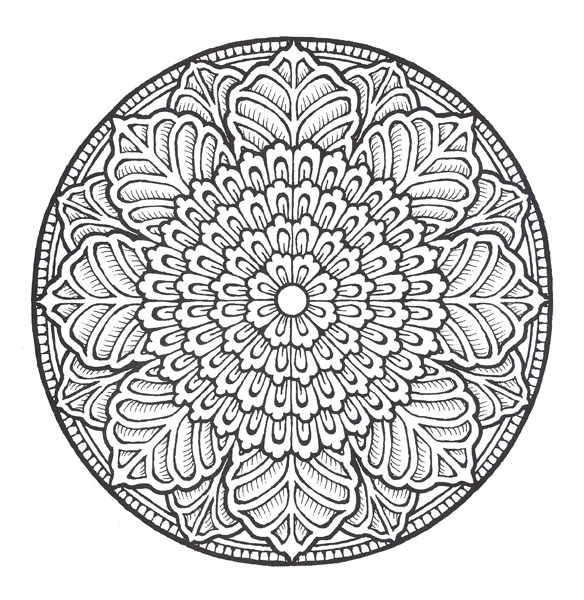 584x600 Printable Medallion Coloring Pages Amazing Printable Medallion