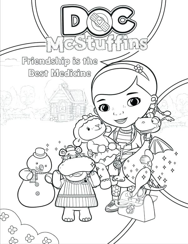600x778 Doc Coloring Book And Doc Color Pages Doc And Medical Coloring