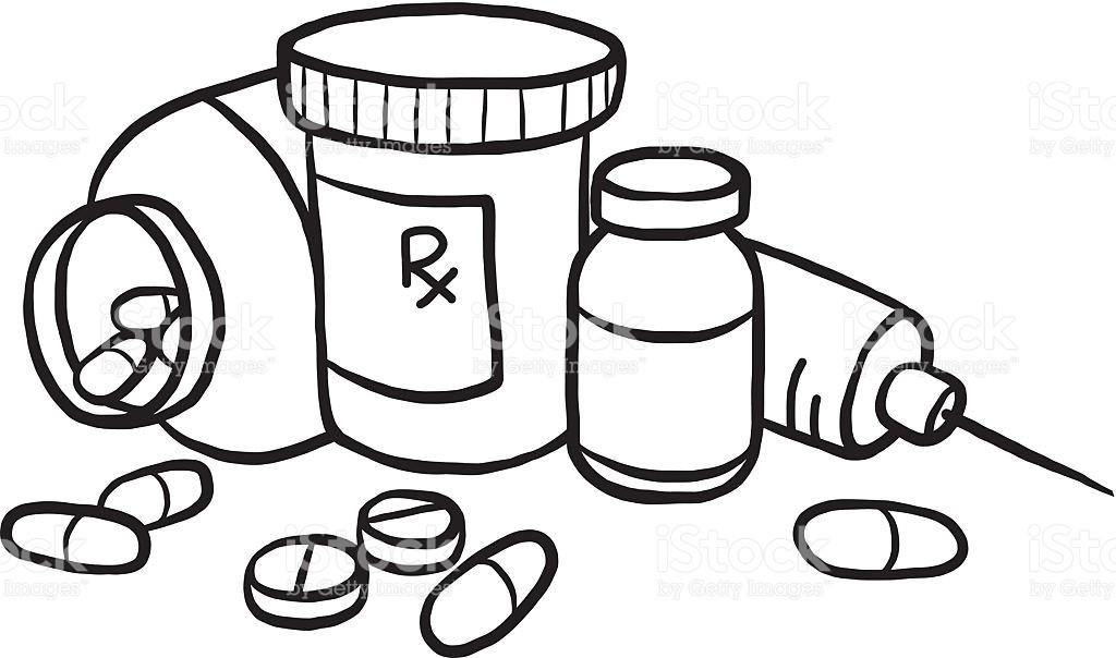 Medicine Coloring Pages