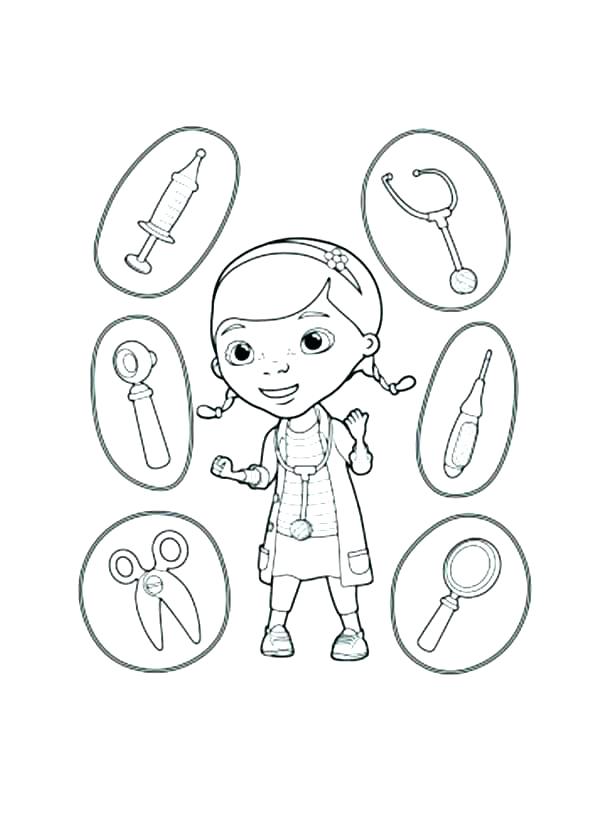 600x834 Doc Mcstuffins Color Pages Doc Coloring Book Coloring Pages Doc