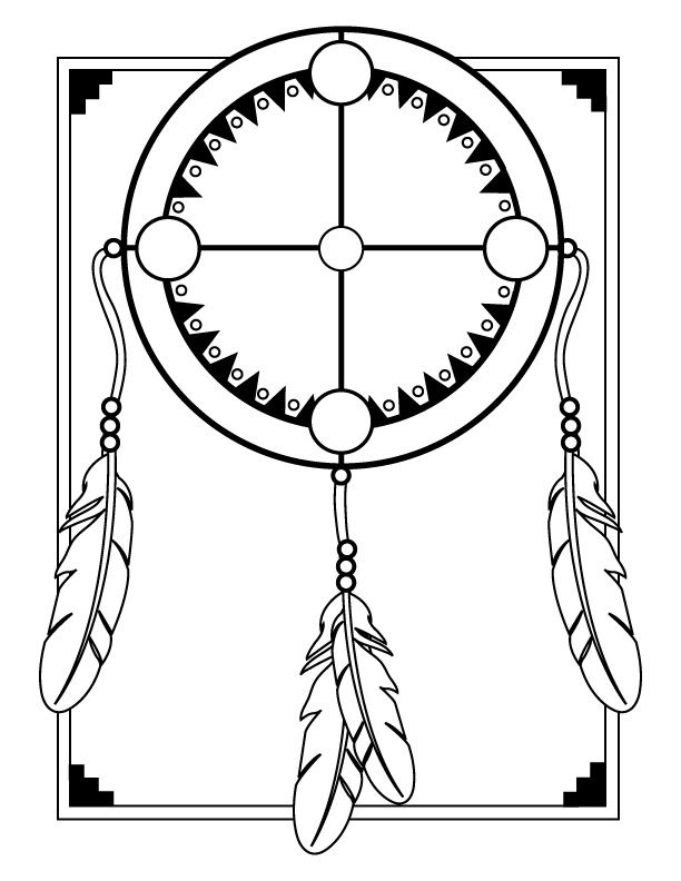 612x792 Medicine Wheel Template Printables Medicine Wheel