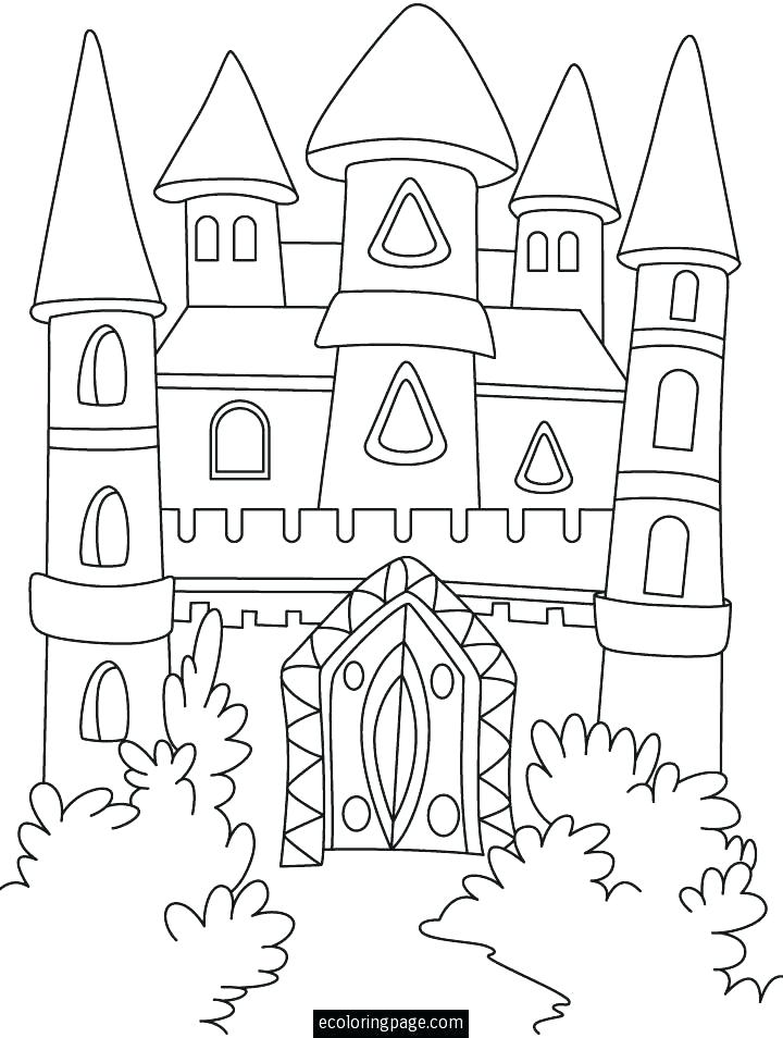 720x954 Plus Castle Coloring Pages Google Search Coloring Pages