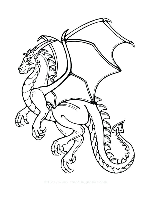 612x792 Printable Dragon Coloring Pages Dragon Coloring Pages For Adults