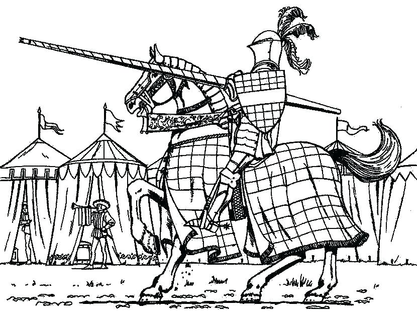 830x624 Medieval Coloring Pages Medieval Knight Coloring Pages Medieval