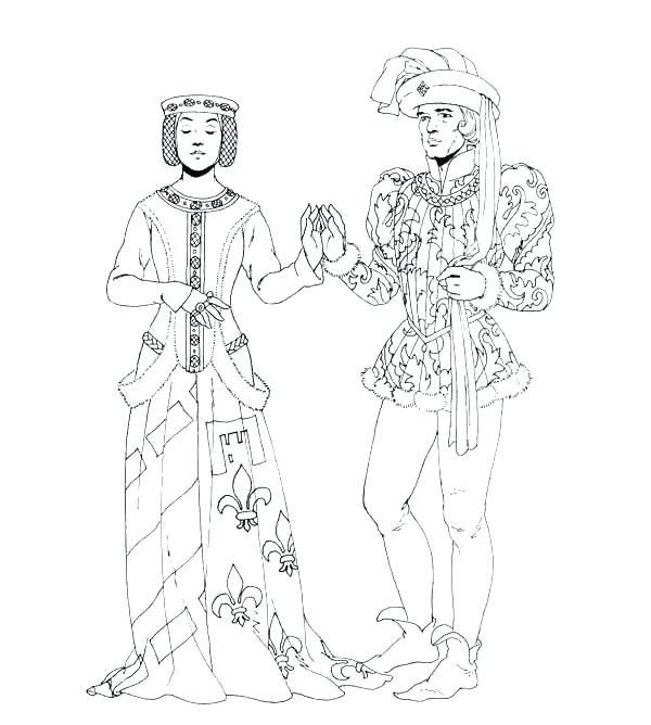 600x668 Middle Ages Coloring Pages Medieval Coloring Pages Image Amazing