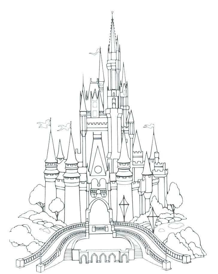 728x916 Medieval Coloring Pages Princess Castle Coloring Pages Castle