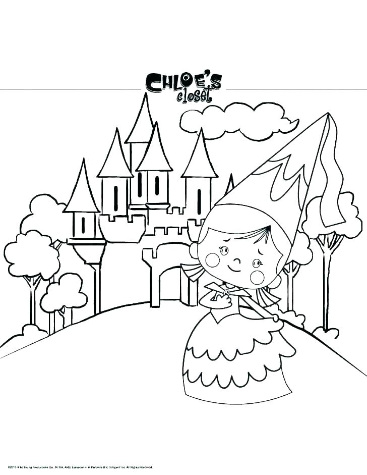 728x941 Princess Coloring Pages Online Medieval Princess Coloring Pages