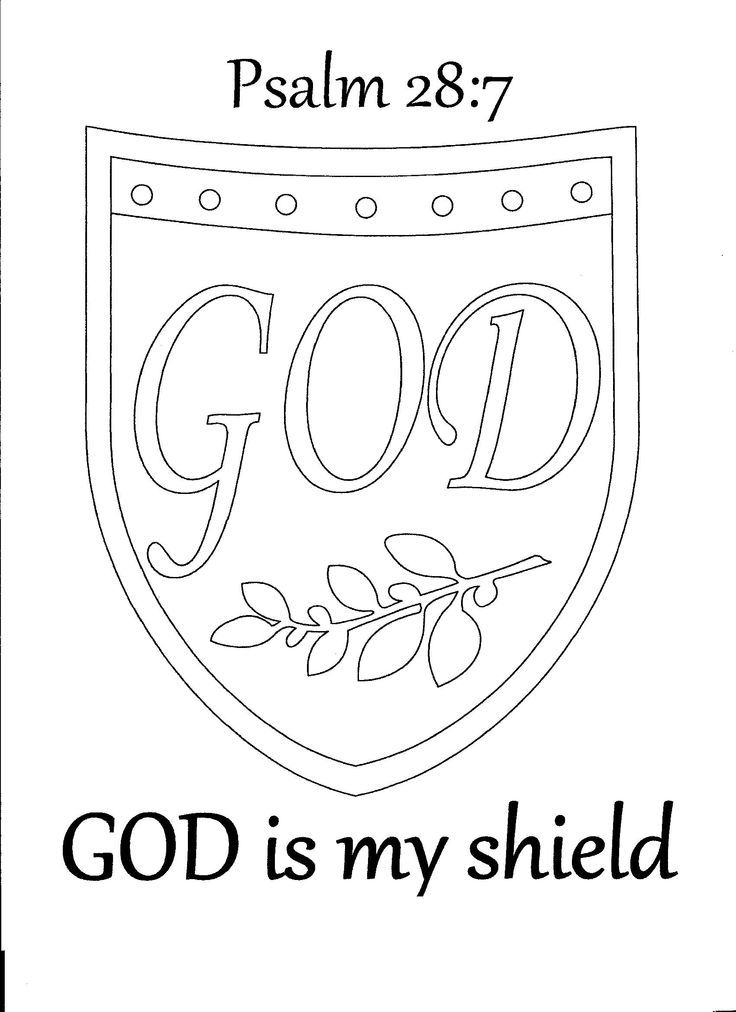736x1012 Shield Of Faith Coloring Pages